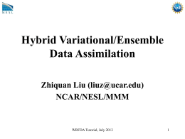 Status Report for WRF’s Variational Data Assimilation