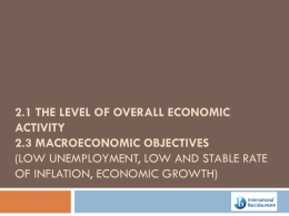 3.1 Measuring national income (GNP/GDP, circular flow)