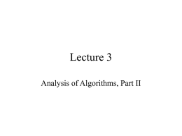 Lecture 3 - Smith College