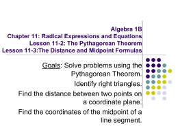 Algebra Chapter 1: Tools of Algebra Lesson 1