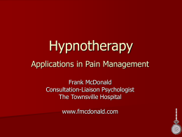 Hypnotherapy