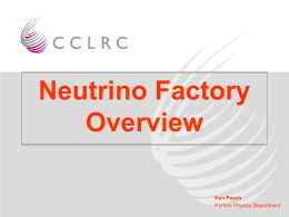 Neutrino Factories