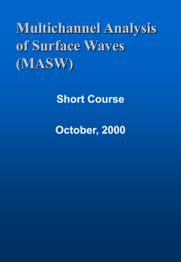 Imaging Dispersion Curves of Surface Waves on Multi
