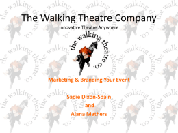 The Walking Theatre Company