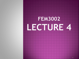 Lecture 3