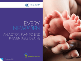Diapositive 1 - Healthy Newborn Network