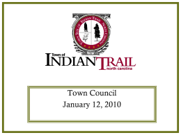 PPT Template 2 - Indian Trail, North Carolina