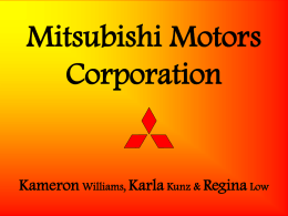 Mitsubishi Motors Company