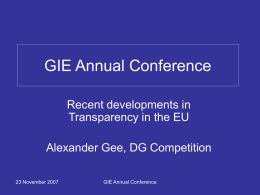 GIE Annual Conference