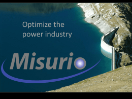 Misurio AG Company profile and perspectives