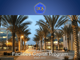 Facilities Capital Program