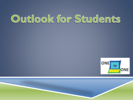 Outlook for Students - Kent School District / Home