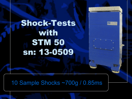 Shock Test Maschines from ELSTAR Elektronik AG
