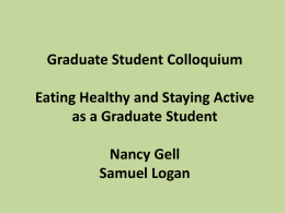 Fitness for Auburn Graduate Students