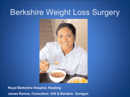 Bariatric Surgery - — Diabetes in Berkshire West
