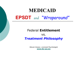 EPSDT vs. “Wraparound”