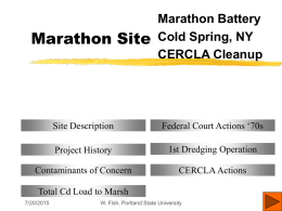 Marathon Site