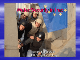 Water Security in Iraq