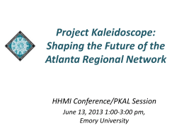 Project Kaleidoscope: Shaping the Future of the Atlanta