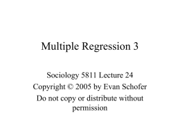 Linear Regression 1 - Middle East Technical University