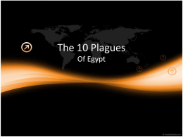 The 10 Plagues - St. Mary Coptic Orthodox Church