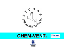 Studor CHEM VENT Presentation (download)