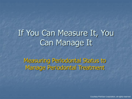 If You Can Measure It, You Can Manage It