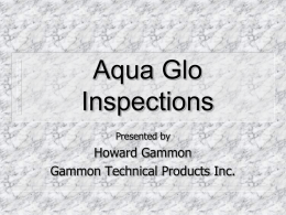 Aqua Glo Inspections