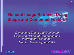 GENERAL IMAGE RETRIEVAL USING SHAPE AND COMBINED …