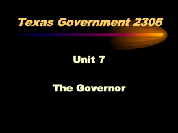 Texas Government 2306