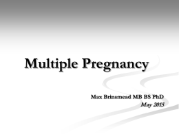 A Multifocal Audit of Obstetric Practice in a Provincial