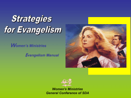 Manual de Evangelismo Feminino