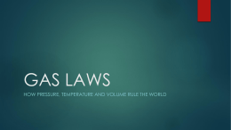 GAS LAWS