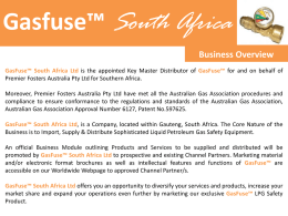 Gasfuse™ South Africa