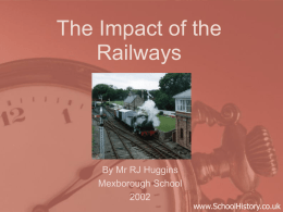 The Impact of the Railways