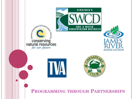 Programs Offered by Local, State and National Associations