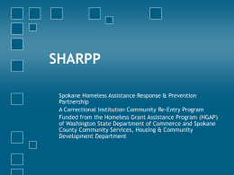 SHARPP - Washington State Coalition for the Homeless