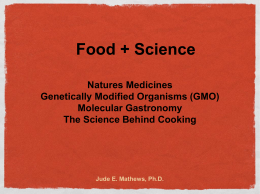 Food + Science - Brian D'Amico