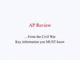 AP Review