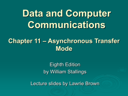 Chapter11 - William Stallings, Data and Computer