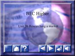 BEC Higher - Guangdong University of Technology
