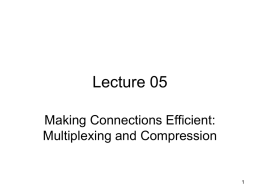 Lecture 05 - Hong Kong Baptist University