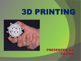 3D Printing - WordPress.com