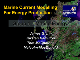 Group 4 – Marine Energy