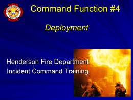 Assume, Confirm, and Position of Command 1st Function of