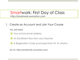 SmartWork - Home | W. W. Norton & Company