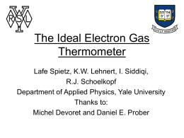 The Ideal Electron Gas Thermometer