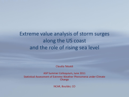 Characterizing impact of local sea level rise through