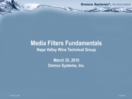 Beginner skill level - Napa Valley Wine Technical Group