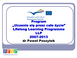 Zintegrowany program na rzecz uczenia się przez całe życie